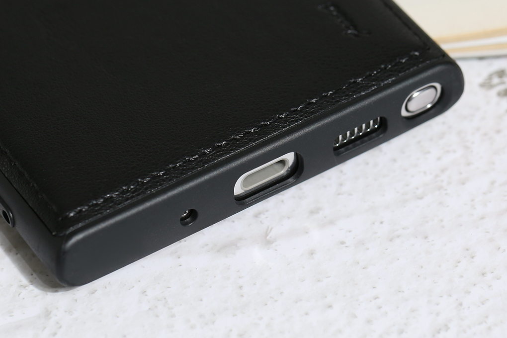 Ốp lưng Galaxy Note 20 Ultra Nhựa cứng viền dẻo V Pocket II JM Đen