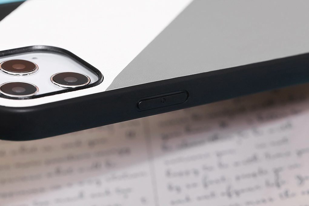 Ốp lưng iPhone 12 Pro Max Nhựa cứng viền dẻo Rabow JM Đen