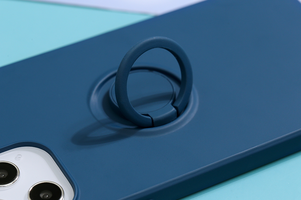 Ốp lưng iPhone 12 Pro Max Nhựa dẻo Ring TKS-LZB07 MEEKER Navy