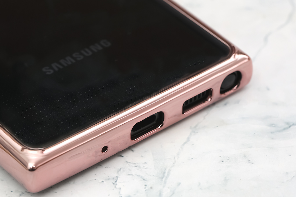 Ốp lưng Galaxy Note 20 Ultra Nhựa cứng viền dẻo Eletroplating TPU PC Case COSANO Đồng