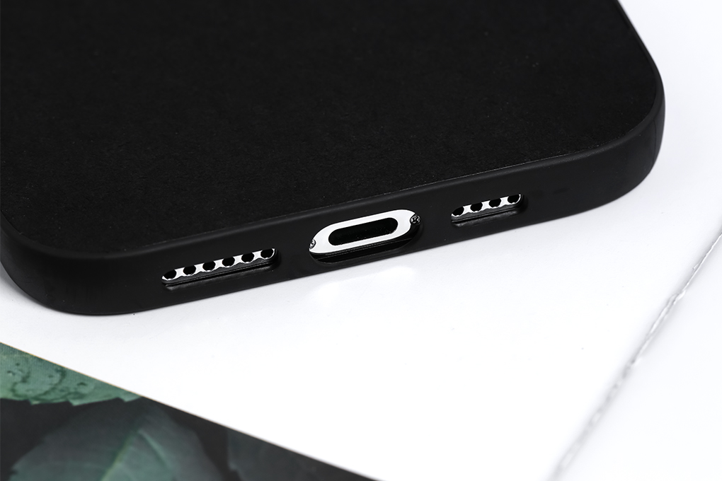 Ốp lưng iPhone 12 Pro Max nhựa cứng viền dẻo PU Sport OSMIA Xám