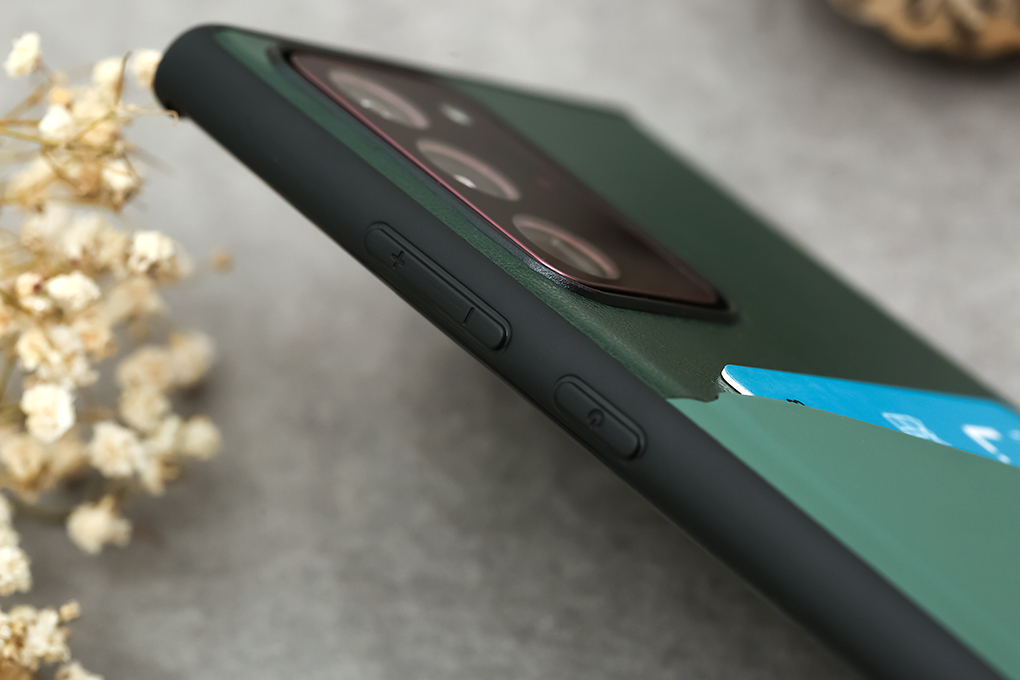 Ốp lưng Galaxy Note 20 Ultra Nhựa cứng viền dẻo Flip TKSL113 MEEKER Xanh bóng đêm