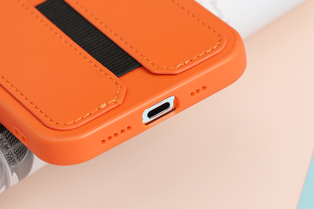 Ốp lưng iPhone 12 Pro Max Nhựa cứng viền dẻo SKIMY JM Cam