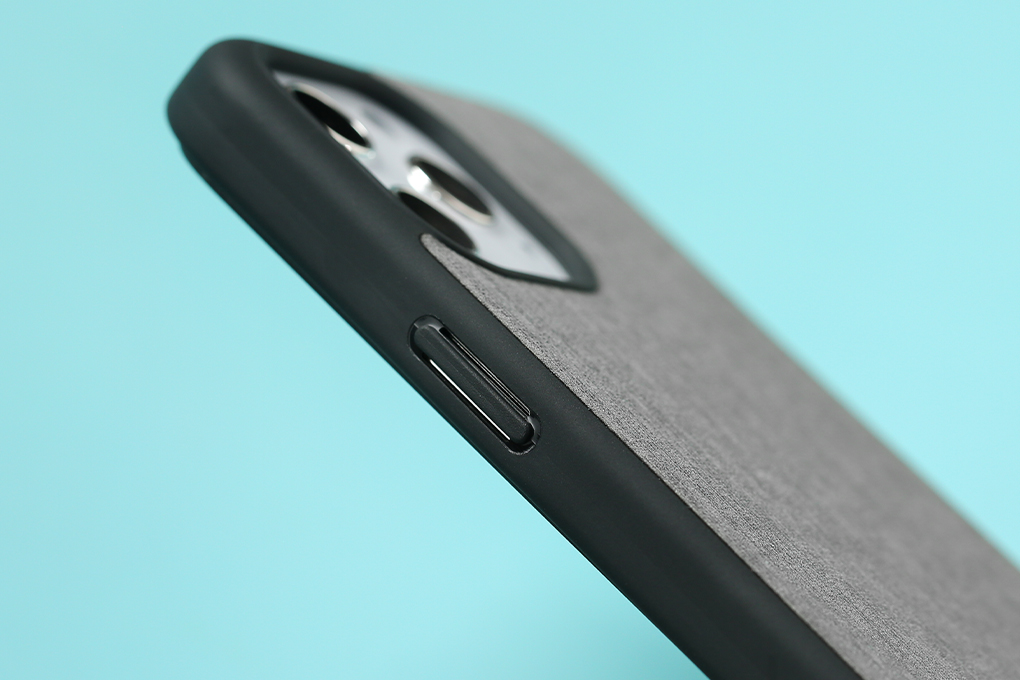 Ốp lưng iPhone 12 Pro Max Nhựa cứng viền dẻo Flip case PU Leather PC MEEKER Olive