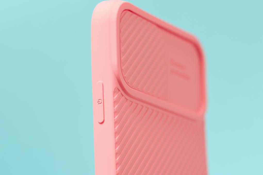 Ốp lưng iPhone 11 Pro Max Nhựa dẻo CARBON CAMO JM Hồng nhạt