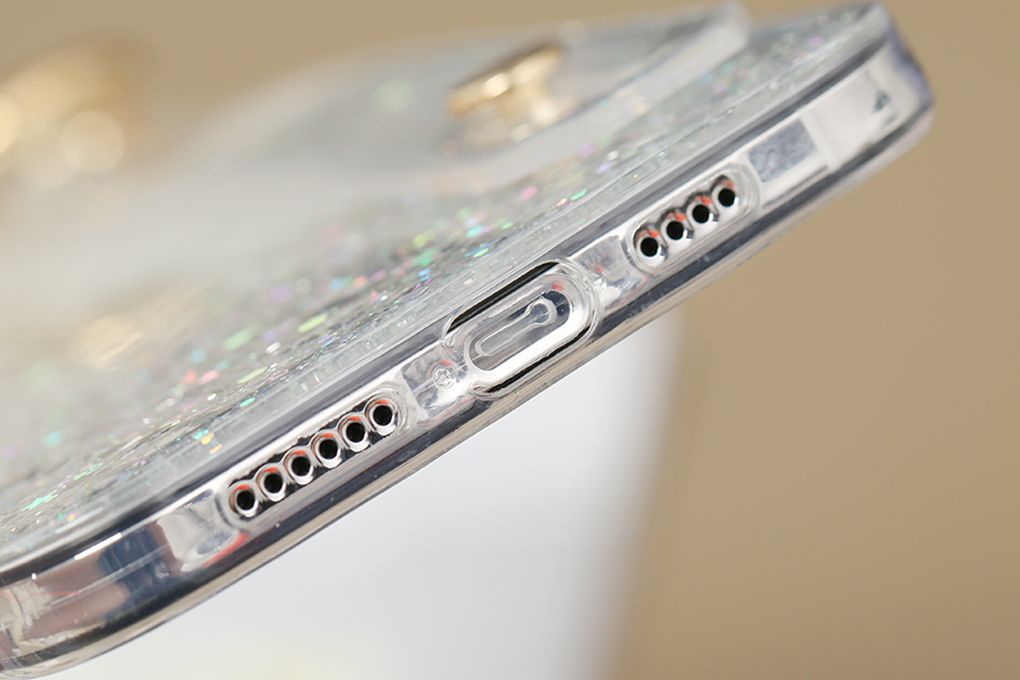 Ốp lưng iPhone 12 Pro Max nhựa dẻo Glue stander OSMIA Nude