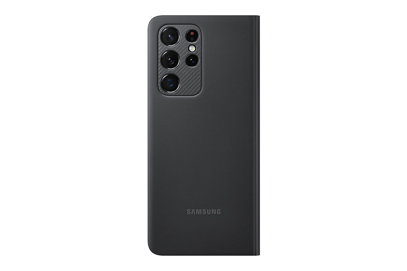 Bao da Galaxy S21 Ultra Nắp Gập Clear View Samsung Đen
