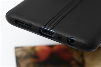 Ốp lưng OnePlus Nord N10 nhựa dẻo Double Line OSMIA Đen