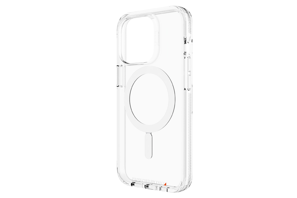 Ốp lưng Magsafe iPhone 12 Pro Max Nhựa cứng viền dẻo Apple Crystal Palace Snap GEAR4 D3O Nude