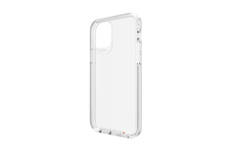Ốp lưng iPhone 12 Pro Max Nhựa cứng viền dẻo Crystal Palace 4m GEAR4 D3O Nude