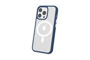 Ốp lưng iPhone 13 Pro Max Nhựa dẻo PMMA Back Magnet Case COSANO Xanh Navy