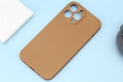 Ốp lưng iPhone 13 Pro Max nhựa dẻo Litchi Grain OSMIA Nâu