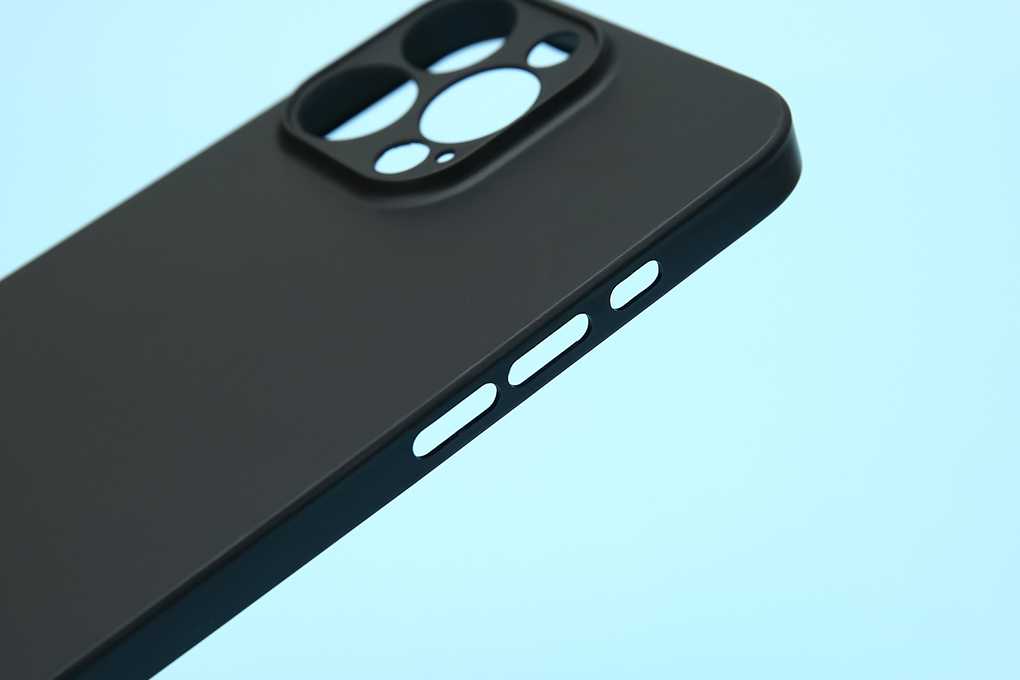 Ốp lưng iPhone 13 Pro nhựa dẻo PP-20s OSMIA Đen