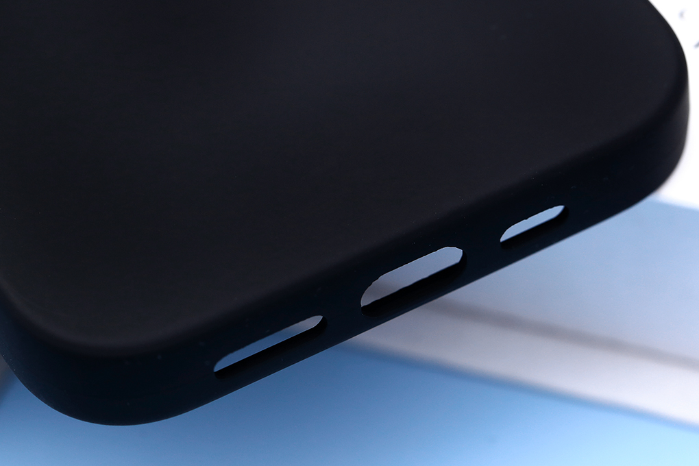 Ốp lưng iPhone 13 Nhựa dẻo Logo Show MEEKER Đen