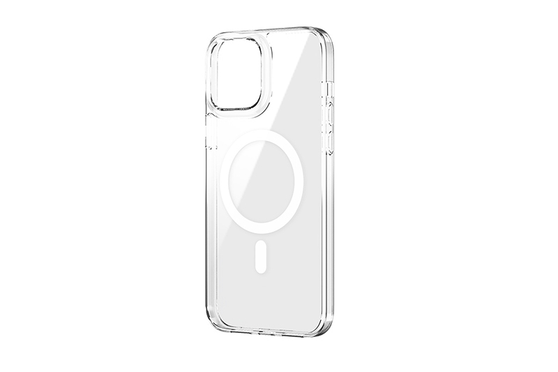 Ốp lưng iPhone 13 Pro Max Nhựa cứng viền dẻo Magnets KingxBar Trắng