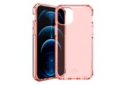 Ốp lưng iPhone 12/12 Pro Nhựa dẻo ITSKINS SPECTRUM CLEAR ANTIMICROBIAL Coral