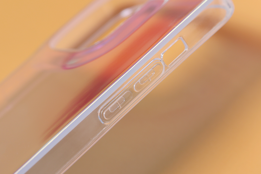 Ốp lưng iPhone 13 Pro Kính viền dẻo Rainbow OSMIA