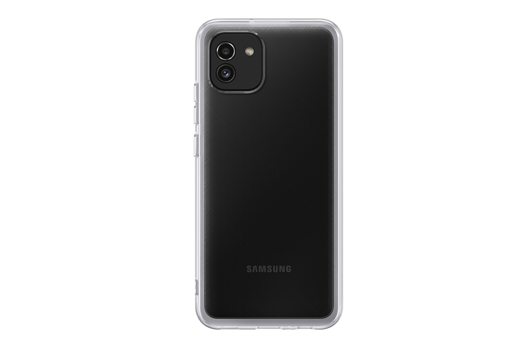 Ốp lưng Samsung Galaxy A03 Nhựa dẻo Soft Clear