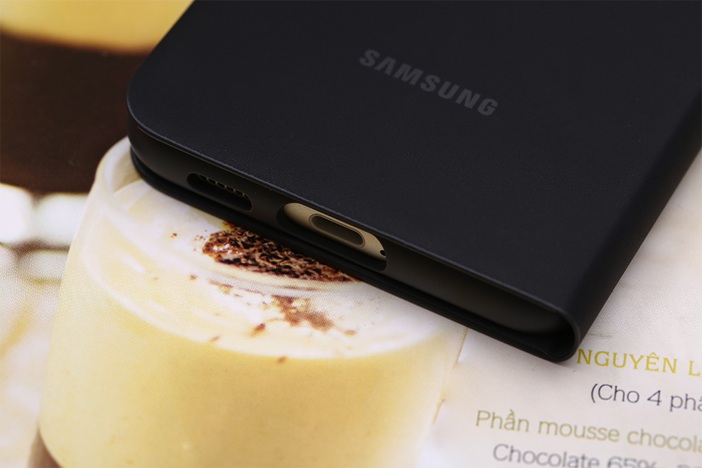 Bao da nắp gập Samsung Galaxy S21 FE Smart Clear View