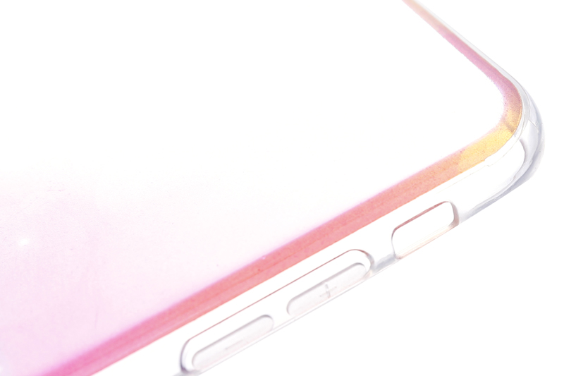 Ốp lưng iPhone 7 plus - 8 Plus Nhựa cứng viền dẻo Blue Shining IMD OSMIA Đỏ Xanh dương