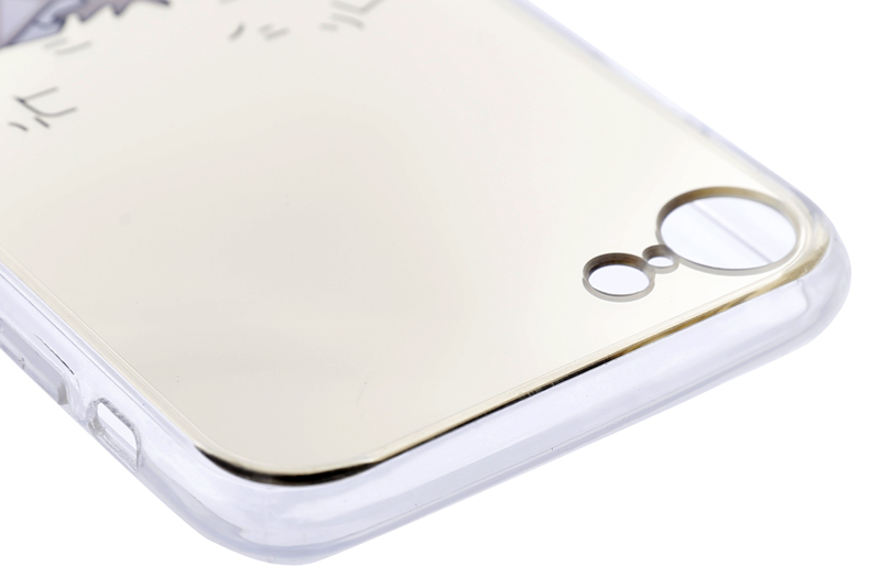 Ốp lưng iPhone 7 - iPhone 8 Nhựa cứng viền dẻo Mirror Fun II JM JM161124 Mèo hồng