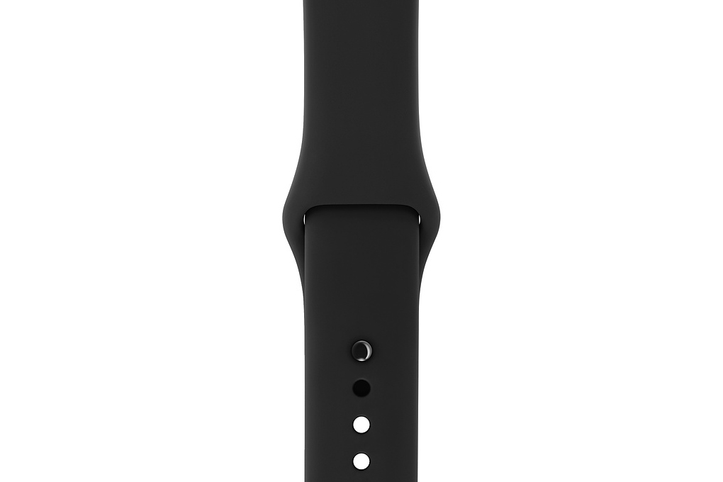 Apple Watch S3 GPS 38mm viền nhôm dây cao su đen chính hãng