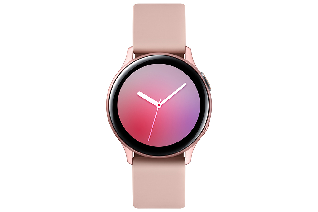 Mua samsung Galaxy Watch Active 2 40mm viền nhôm dây silicone hồng