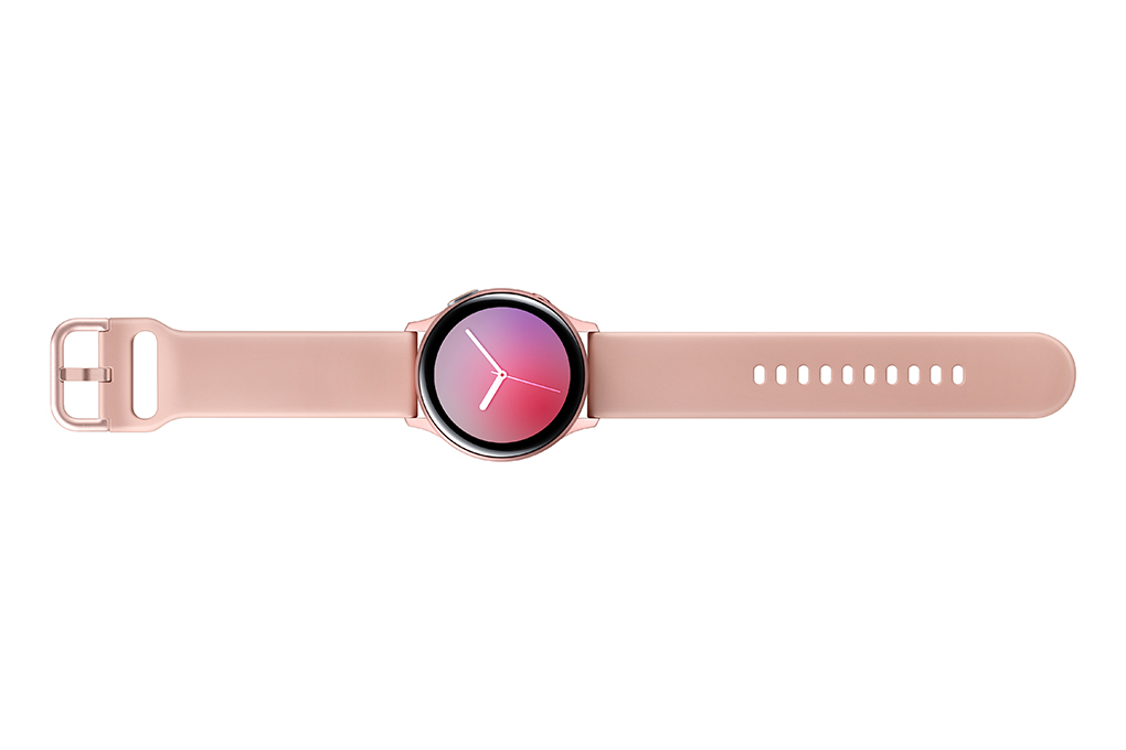 Samsung Galaxy Watch Active 2 40mm viền nhôm dây silicone hồng