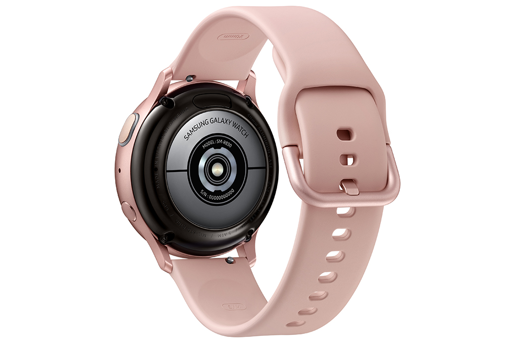 Samsung Galaxy Watch Active 2 40mm viền nhôm dây silicone hồng giá tốt