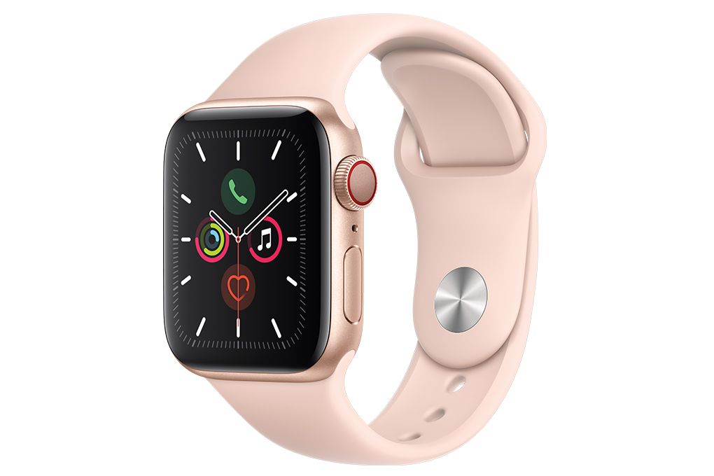 Apple Watch S5 LTE 44mm viền nhôm dây cao su chính hãng