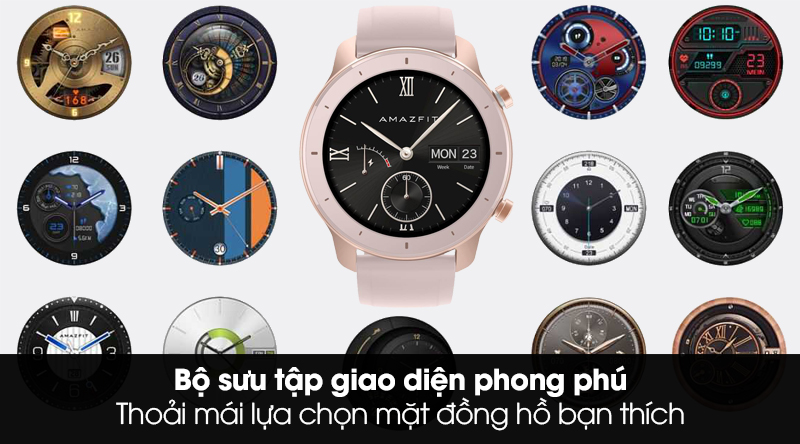 Đồng hồ thông minh Huami Amazfit GTR 42mm hồng