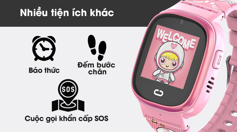 Đồng hồ định vị trẻ em Kidcare 08S