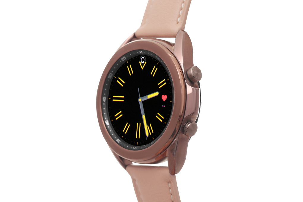 Samsung Galaxy Watch 3 41mm viền thép hồng dây da giá tốt