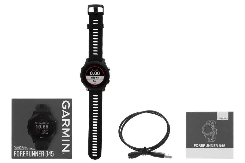 Đồng hồ thông minh Garmin Forerunner 945 dây silicone