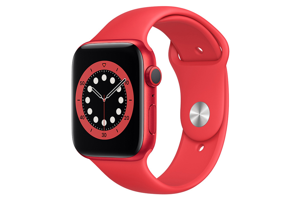 Apple Watch S6 40mm viền nhôm dây cao su (Product RED)