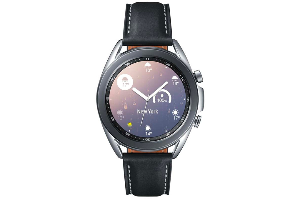 Mua samsung Galaxy Watch 3 41mm viền thép bạc dây da