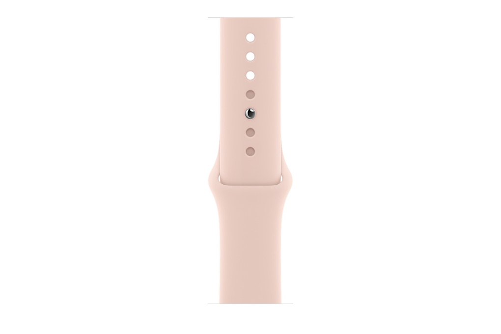 Apple Watch SE LTE 44mm viền nhôm dây cao su hồng chính hãng