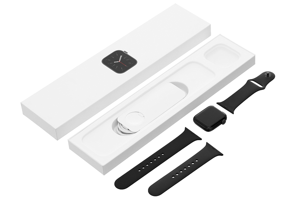 Apple Watch S6 LTE 40mm viền nhôm dây cao su đen