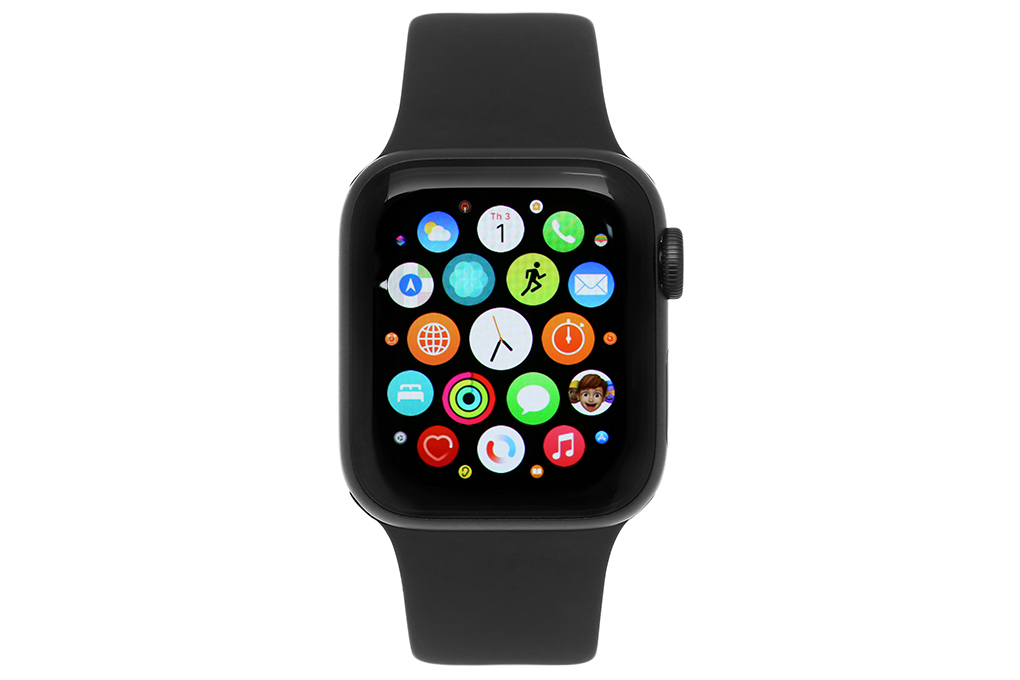 Mua apple Watch S6 LTE 40mm viền nhôm dây cao su đen