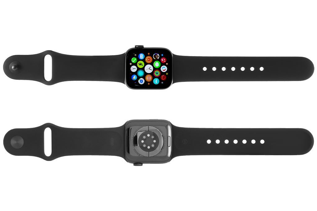 Apple Watch S6 LTE 40mm viền nhôm dây cao su đen giá tốt