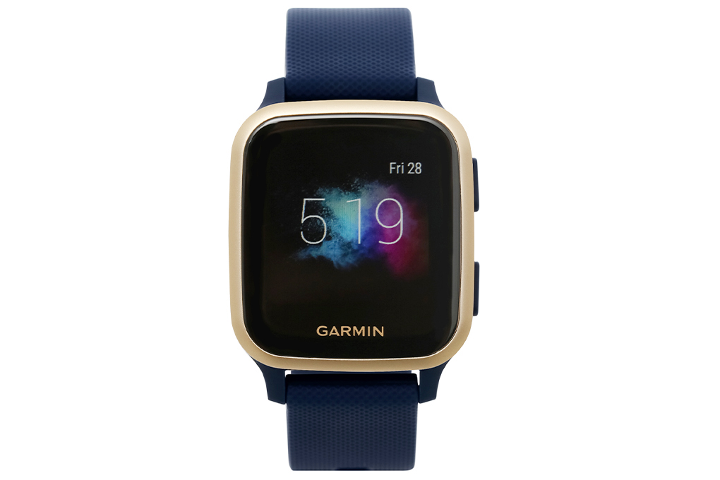 Mua đồng hồ thông minh Garmin Venu SQ Music dây silicone xanh dương