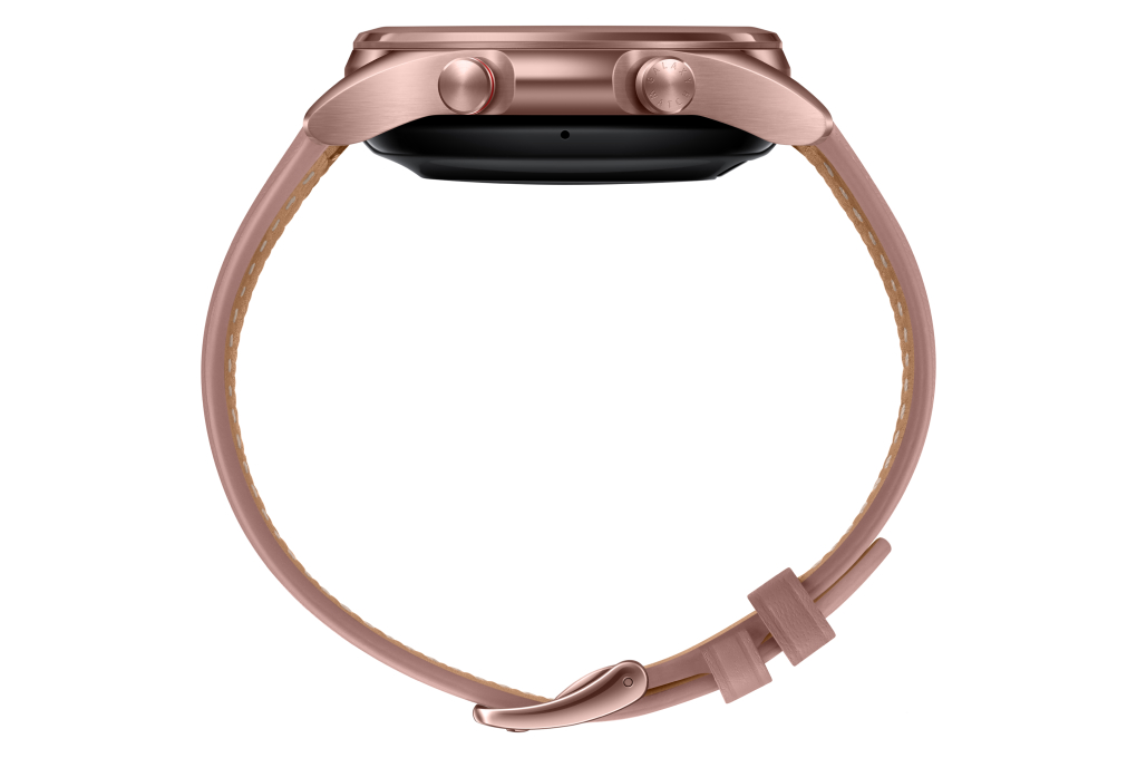 Samsung Galaxy Watch 3 41mm LTE viền thép dây da hồng