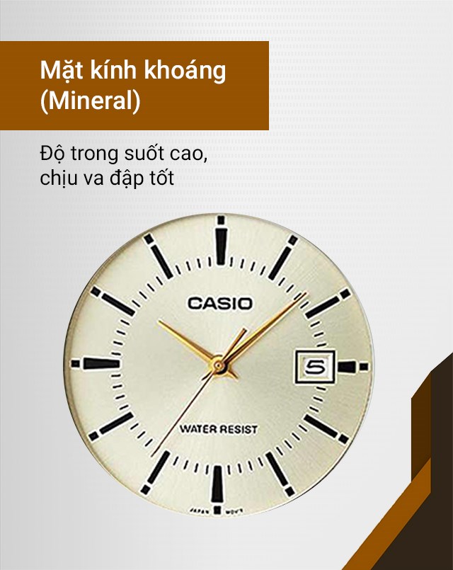 Đồng hồ Nam Casio MTP-V004GL-9AUDF