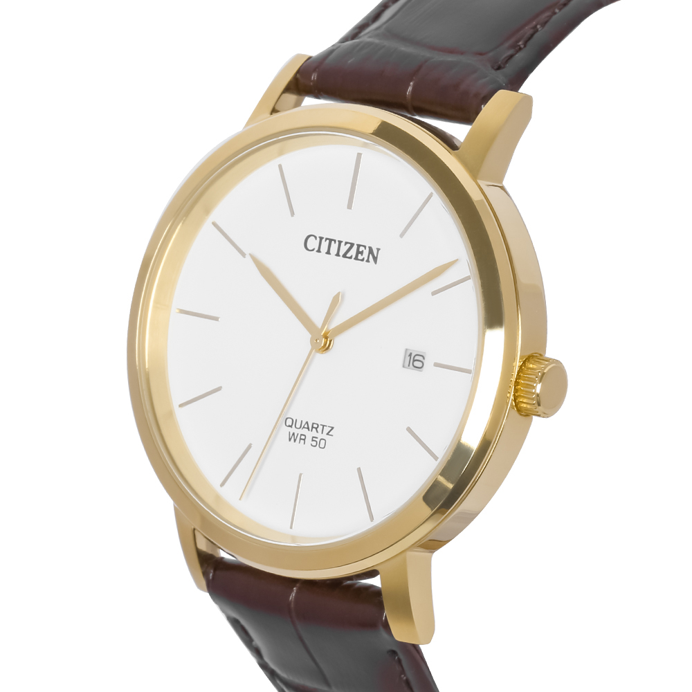 Đồng hồ Nam dây da Citizen BI5072-01A
