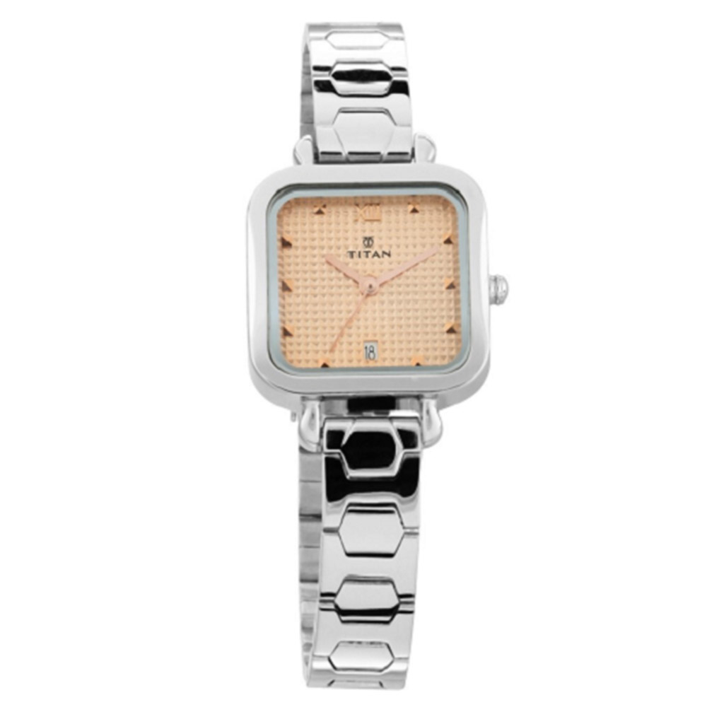 Đồng hồ Titan nữ Quartz 9846SM01