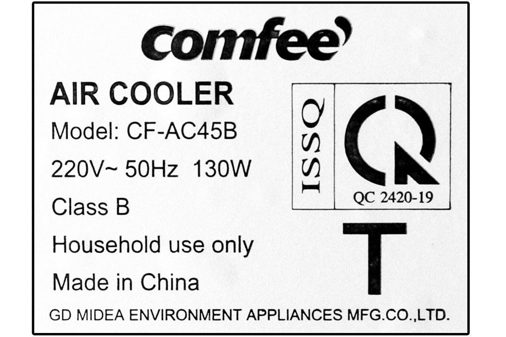 Quạt điều hòa Comfee CF-AC45B