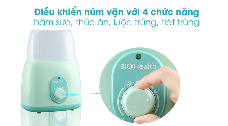 Máy hâm sữa đôi BioHealth BH9210