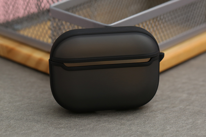 Túi đựng AirPods Pro nhựa cứng JM SP01 Đen