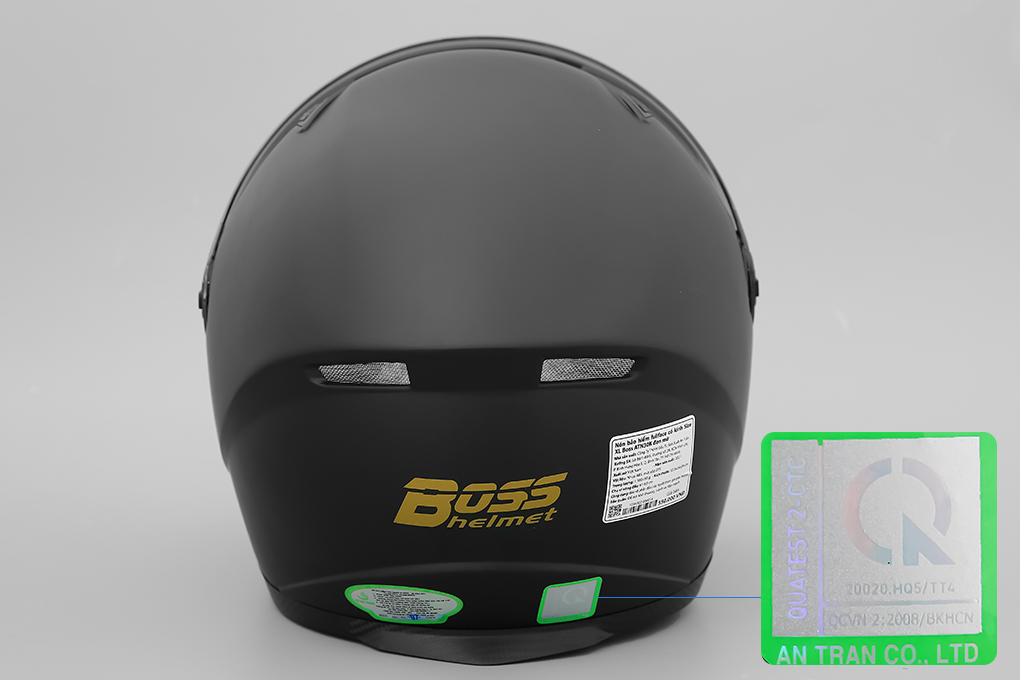 Mũ fullface size XL Boss ATN30K đen