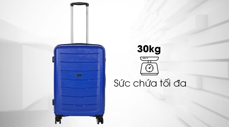 Vali nhựa 26 inch Stargo Azura - Z26 (xanh navy)